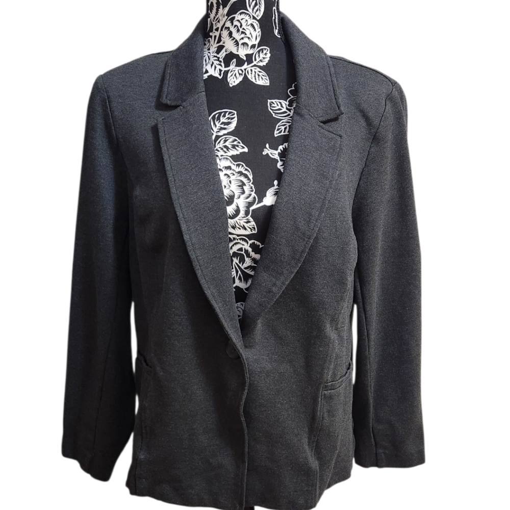 Torrid Classic Dark Gray Blazer